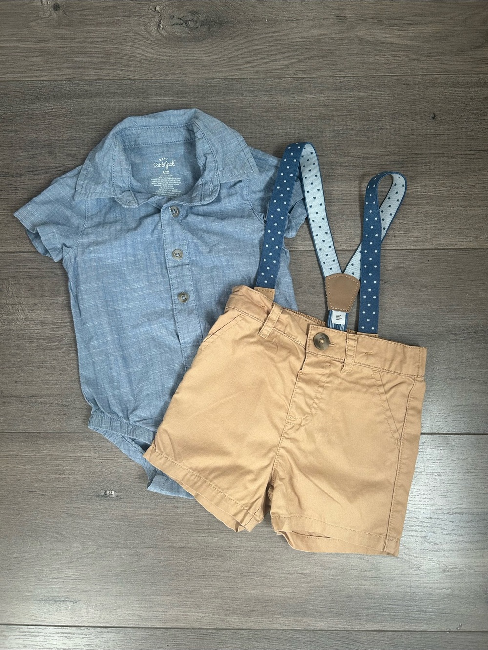 Cat & Jack baby boy outfit set 6-9 months